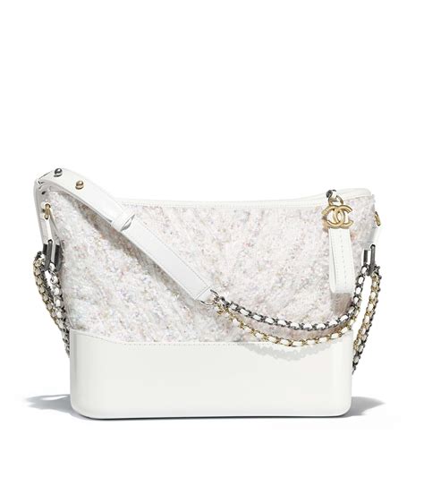 chanel gabrielle bag hobo small white|chanel gabrielle hobo bag large.